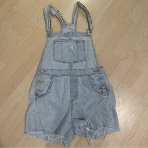 Levi's Light Blue Denim Overalls